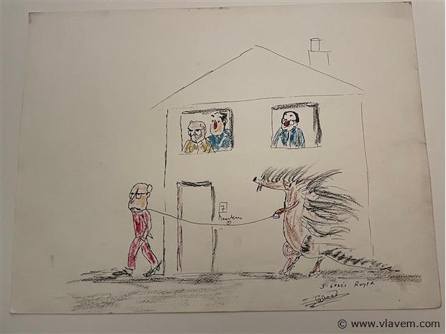 Tekening - afbeelding 1 van  1