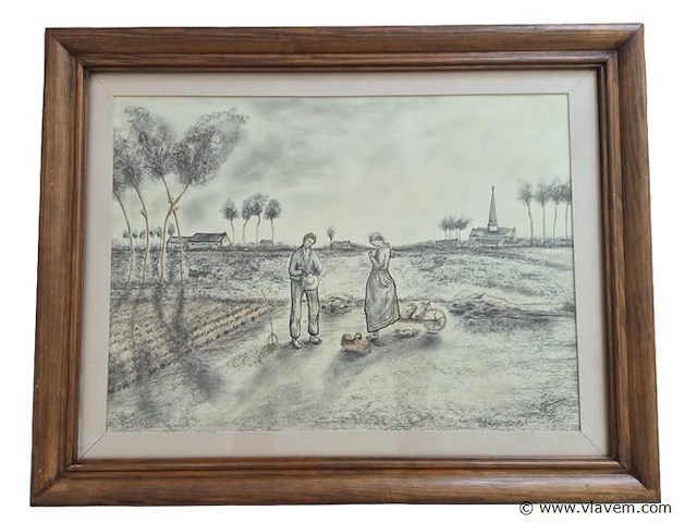Tekening - afbeelding 1 van  1