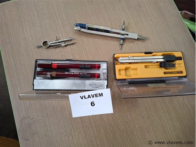 Tekenpennen - afbeelding 1 van  2