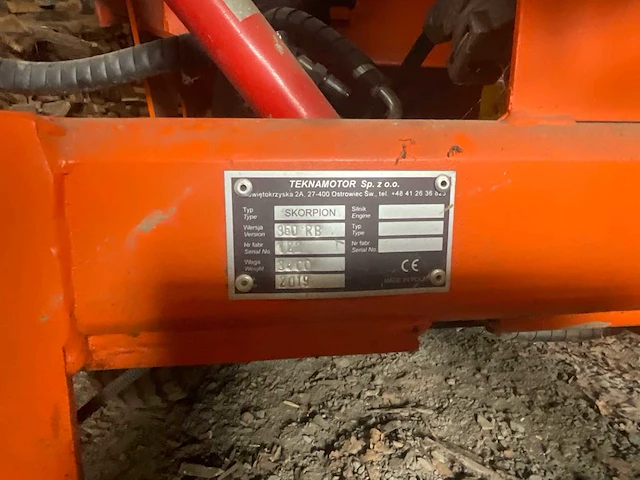Teknamotor skorpion 350 rb shredder - afbeelding 3 van  20