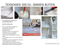 Teknomer 300 ex 3 kg elastomeer waterdichting - afbeelding 1 van  3
