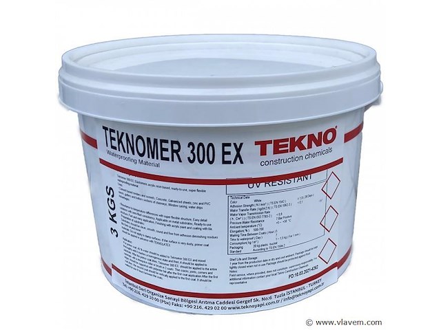 Teknomer 300 ex 3 kg elastomeer waterdichting - afbeelding 1 van  3