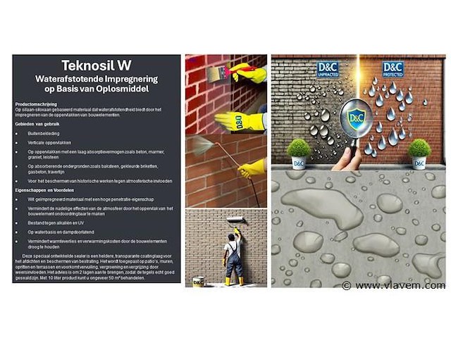 Teknosil w waterafstotende impregnering - afbeelding 1 van  2