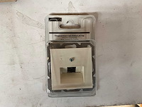 Tel/data contactdoos cat6a inbouw 2x 8 polig (49x) - afbeelding 3 van  4