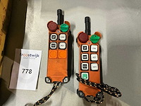 Telecrane draadloze kraanbediening (2x) - afbeelding 1 van  3