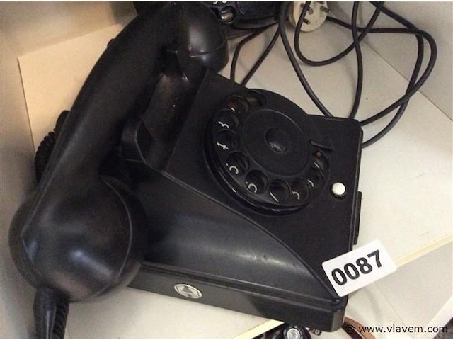 Telefoon bakeliet - afbeelding 1 van  3