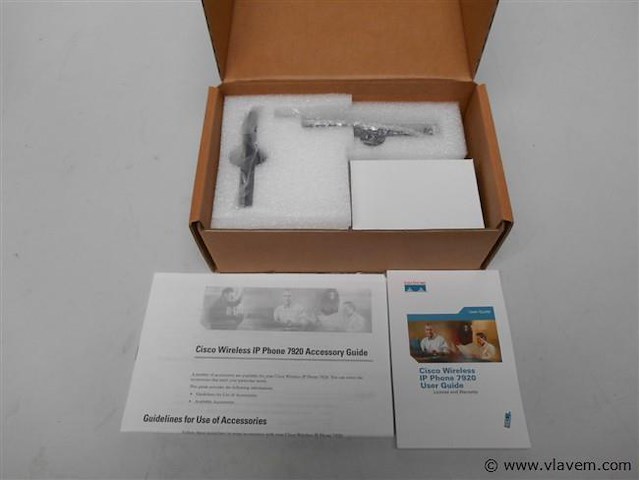 Telefoontoestel cisco ip 7920 draadloos nieuw - afbeelding 1 van  1