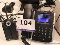 Telefoontoestel polycom plus headset - afbeelding 1 van  2