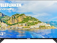 Telefunken 43dtua724 - android tv - 43 inch - 4k ultra hd - afbeelding 2 van  4