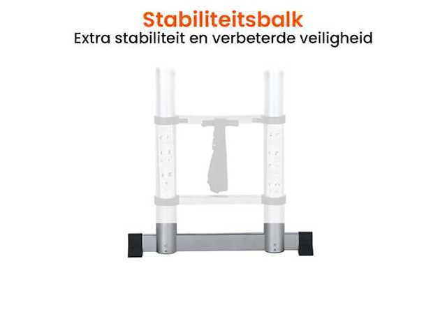 Telescoop ladder 3.8 - afbeelding 5 van  6