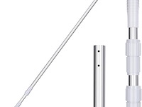 Telescoopstang 1,7 tot 4,7meter met universele kop - afbeelding 1 van  5