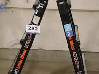 Telescopische ladder - little giant - leveler - afbeelding 2 van  2