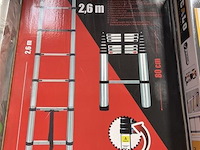 Telescopische ladder, 2,60m - afbeelding 1 van  1