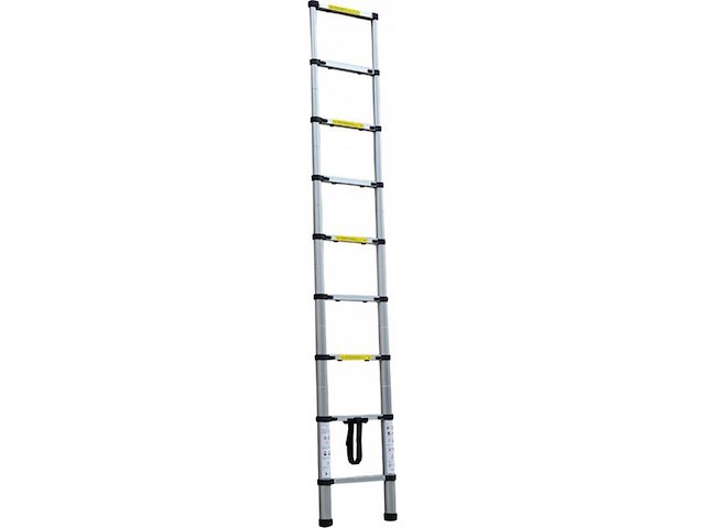 Telescopische ladder 2,6meter - afbeelding 3 van  3