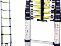 Telescopische ladder 2,6meter - afbeelding 1 van  3