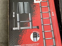 Telescopische ladder, 3.8 meter - afbeelding 1 van  1