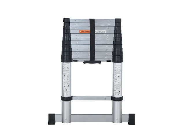 Telescopische ladder 380cm - afbeelding 2 van  3