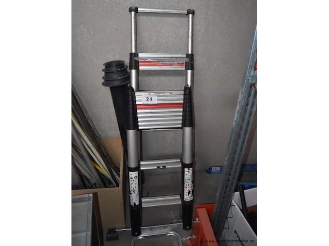 Telescopische ladder, dolle, et 2.6 - afbeelding 1 van  1