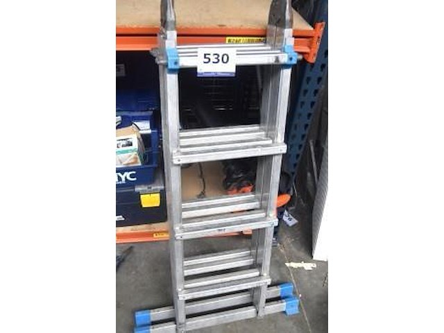 Telescopische ladder profi - afbeelding 2 van  2