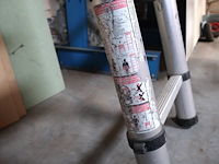 Telescopische ladder - afbeelding 2 van  3