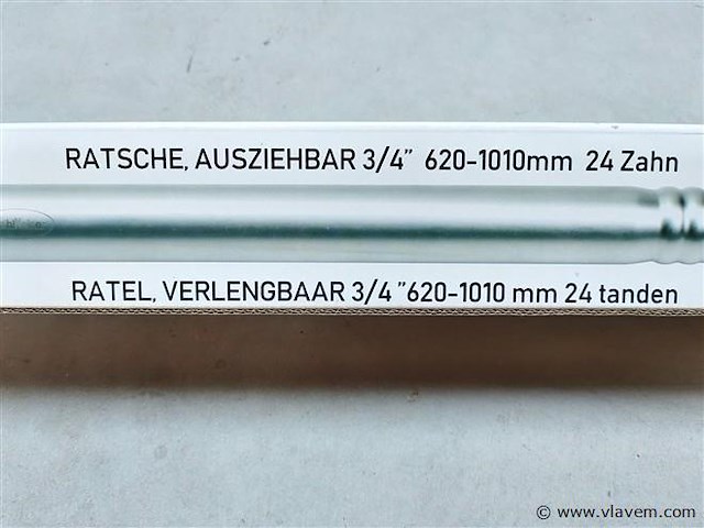 Telescopische ratel 3/4" tot 1010mm - afbeelding 5 van  7