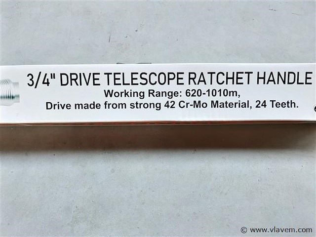 Telescopische ratel 3/4" tot 1010mm - afbeelding 6 van  7