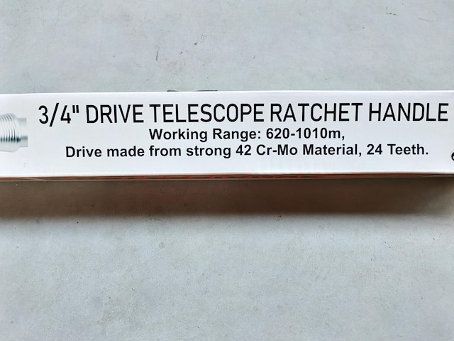 Telescopische ratel 3/4" tot 1010mm - afbeelding 6 van  7