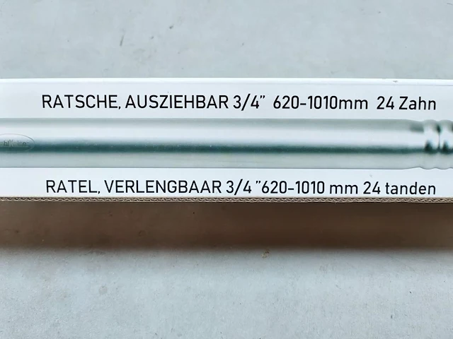 Telescopische ratel 3/4" tot 1010mm - afbeelding 5 van  7