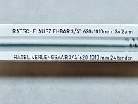 Telescopische ratel 3/4" tot 1010mm - afbeelding 5 van  7