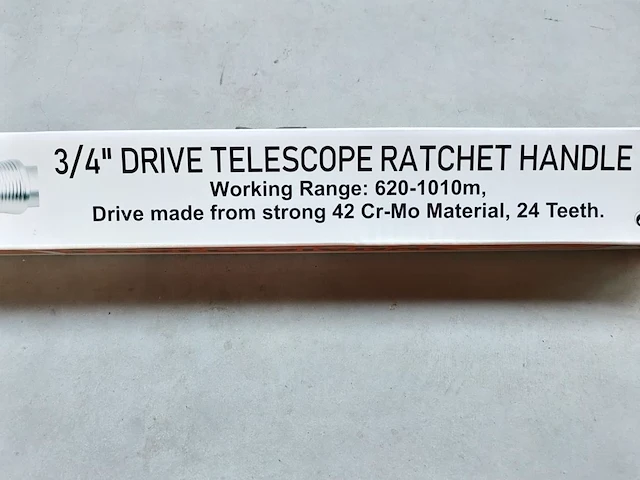 Telescopische ratel 3/4" tot 1010mm - afbeelding 6 van  7