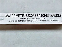 Telescopische ratel 3/4" tot 1010mm - afbeelding 6 van  7