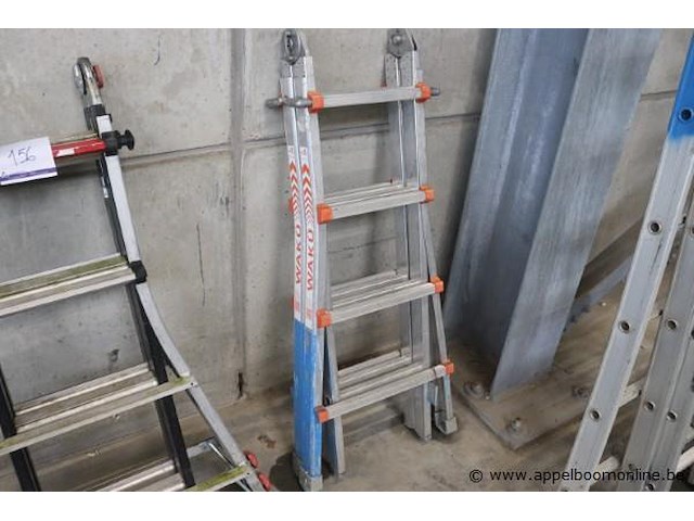 Telescopische vouwladder altrex varitrex - afbeelding 1 van  2