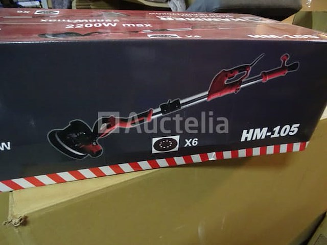 Telescopische wand- en plafondschuurmachine hammer hm-105 - afbeelding 2 van  4