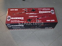 Telescopische wand- en plafondschuurmachine hammer hm-105 - afbeelding 1 van  4