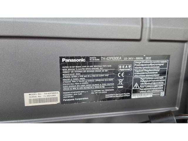 Téléviseur panasonic 42" - afbeelding 7 van  10