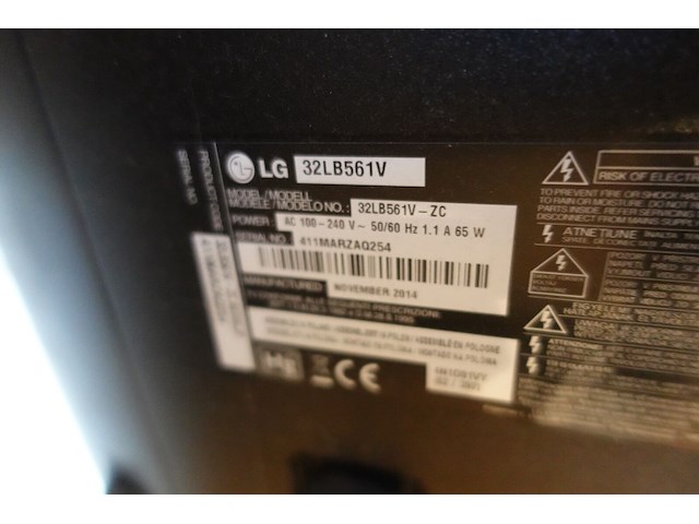 Televisie lg - afbeelding 5 van  5