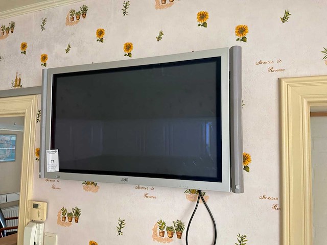 Televisie + muziekinstallatie (dab) - afbeelding 1 van  7