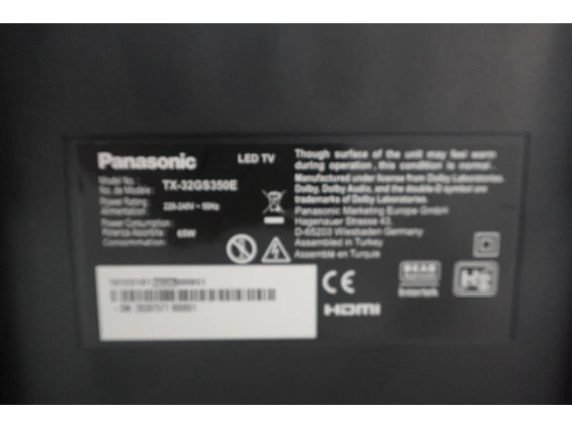 Televisie panasonic & diversen - afbeelding 3 van  5