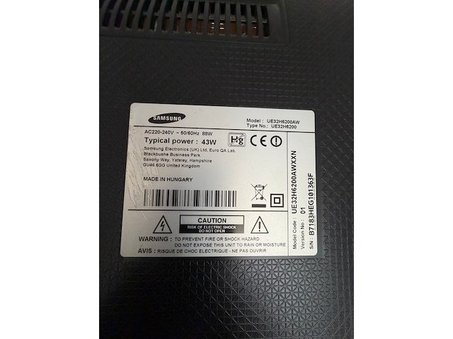 Televisie samsung - afbeelding 5 van  5