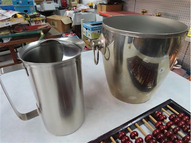 Telraam, ijsemmer en schenkkan - afbeelding 2 van  3