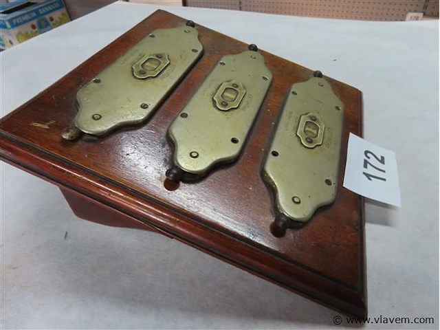 Telraam metaal en hout - afbeelding 4 van  4