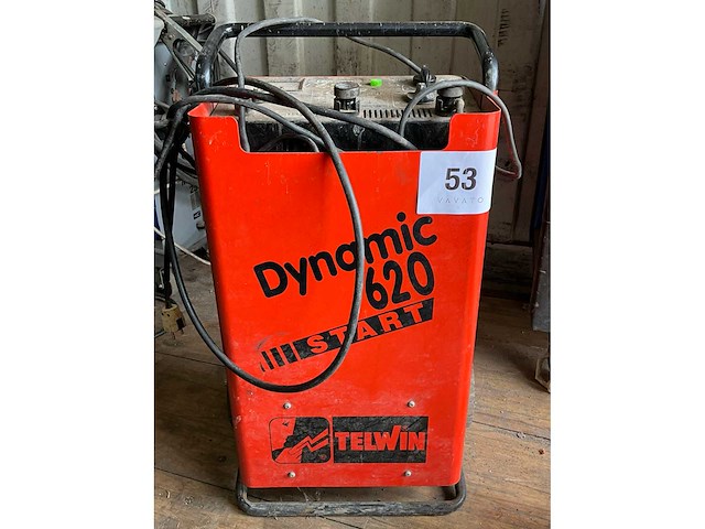Telwin dymanic 620 verrijdbare acculader - afbeelding 4 van  4