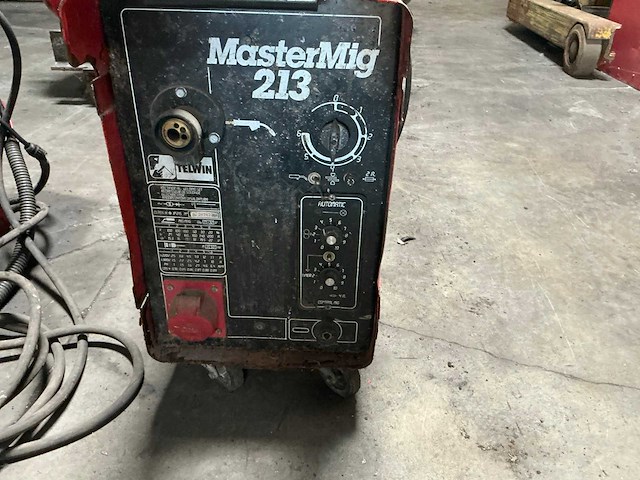 Telwin mastermig 213 mig lasapparaat - afbeelding 3 van  8