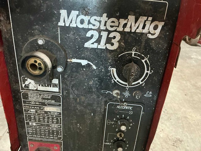 Telwin mastermig 213 mig lasapparaat - afbeelding 4 van  8