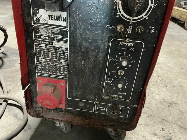 Telwin mastermig 213 mig lasapparaat - afbeelding 5 van  8