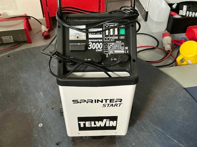 Telwin sprinter 3000 start acculader/-booster - afbeelding 3 van  6