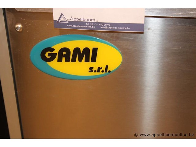 Tempering machine gami t400e, bouwjaar 2009, serienummer 101168, 3,2 kw, 200 v, roestvrij staal, werking niet gekend - afbeelding 3 van  5