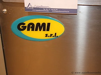 Tempering machine gami t400e, bouwjaar 2009, serienummer 101168, 3,2 kw, 200 v, roestvrij staal, werking niet gekend - afbeelding 3 van  5