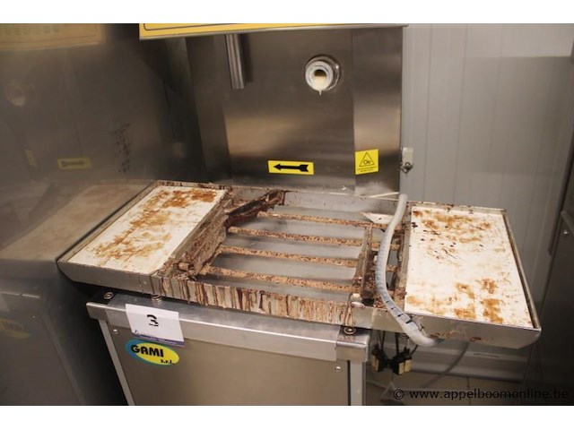Tempering machine gami t400e, bouwjaar 2009, serienummer 101168, 3,2 kw, 200 v, roestvrij staal, werking niet gekend - afbeelding 5 van  5