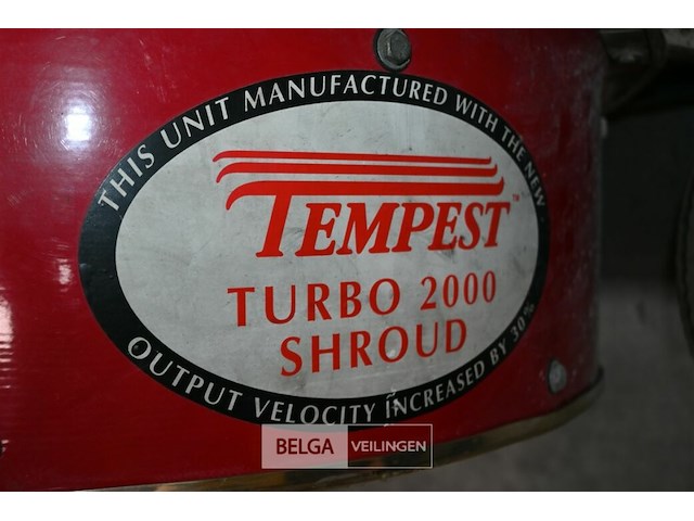 Tempest turbo 2000 overdrukventilator - afbeelding 6 van  6